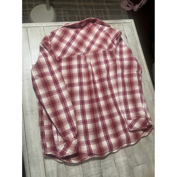 Idyllwind Miranda Lambert Women's XS/TP Red Plaid Flannel Shirt Button Down - Picture 2 of 5